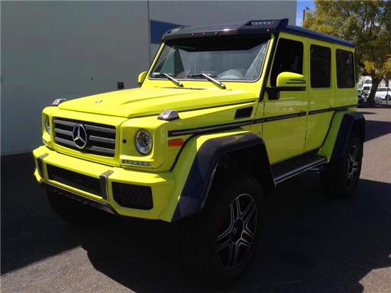 18款奔驰G550 4x4² 超级越野低价巨献