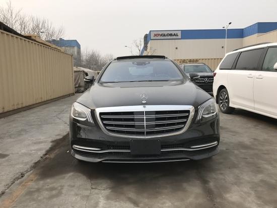 保税店2018款奔驰s560现车到店配置详解
