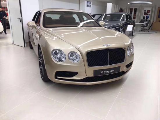 2018款宾利飞驰V8S精工细作现车让利销售