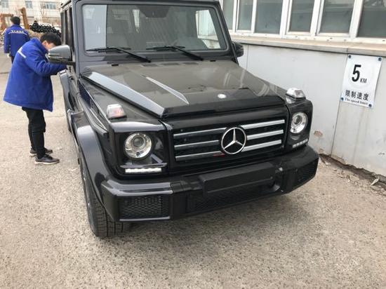 国五排放18款柴油奔驰G350现金优惠5万