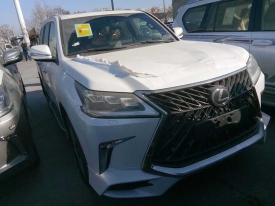 18款中东版雷克萨斯LX570巅峰限量款现车