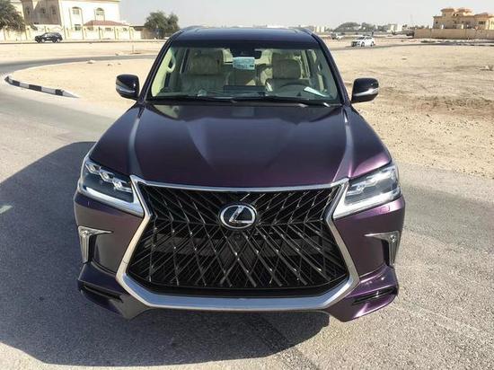 17款雷克萨斯570加版和中东版配置详解