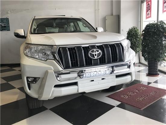 18中东进口丰田霸道普拉多热销活动进行