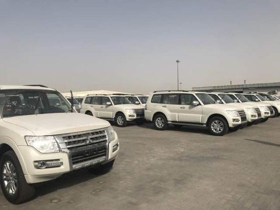 18款中东版帕杰罗V97大批量现车促销走全