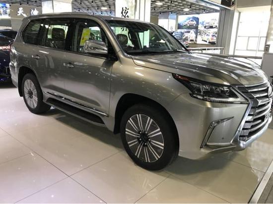 进口雷克萨斯LX570报价奢华智选科技未来