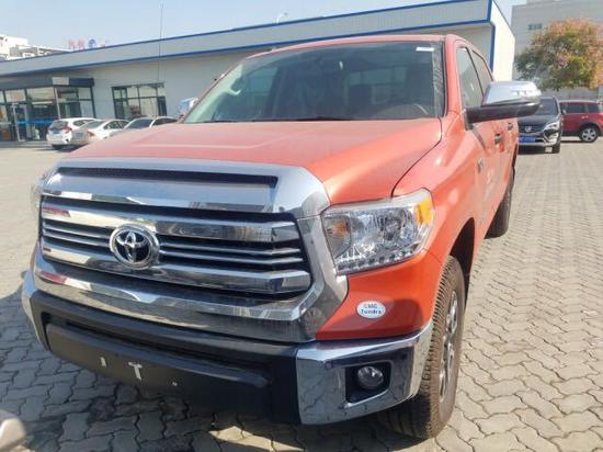 2017款丰田坦途SR5TRD广大壮实牢固抗造