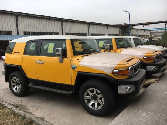 17款丰田FJ酷路泽 港口现车五一优惠万元