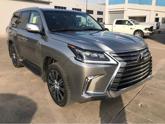18款雷克萨斯LX570八座21轮加版特价实拍