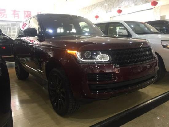 17款路虎揽胜行政版黑色现车手续齐全