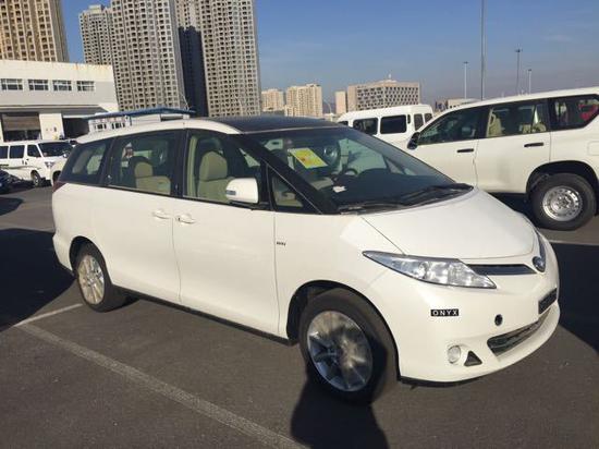 进口18款丰田普瑞维亚 大霸王2.4L今日特