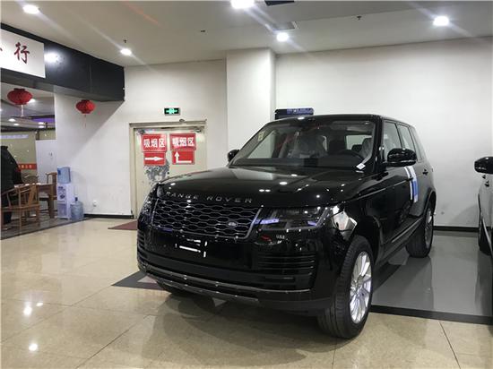 自家现车2018款路虎揽胜行政靠谱报价