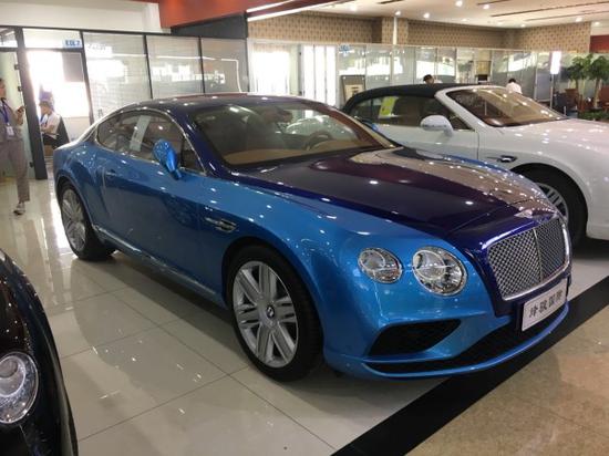 17款欧陆4.0T欧版GT 可办理分期付款