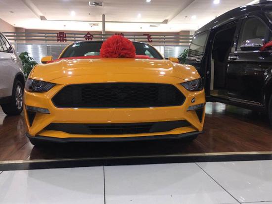 18款美规福特野马 暴力橙最后一台促销价
