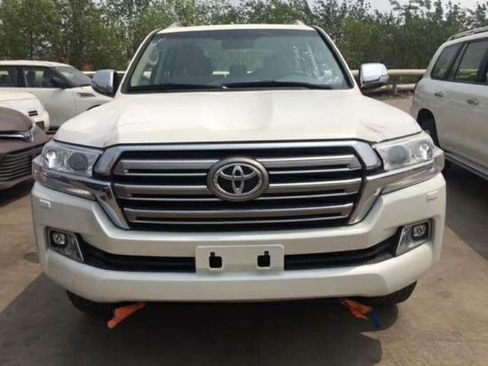 18款酷路泽4000配置动力天津港最新报价