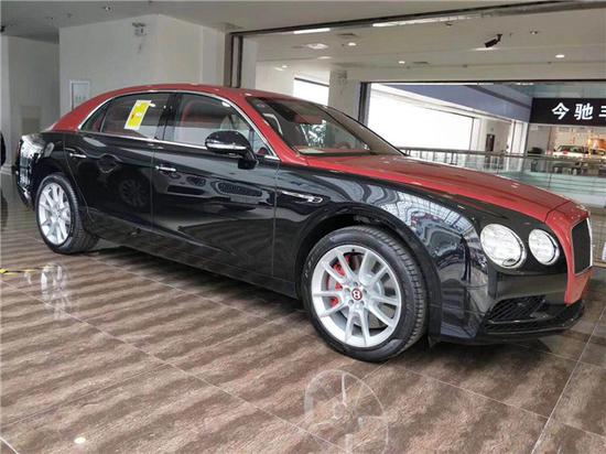 2018款宾利飞驰V8s 低调奢华有内涵