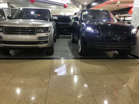 18款路虎揽胜行政最新价格节日底价销售