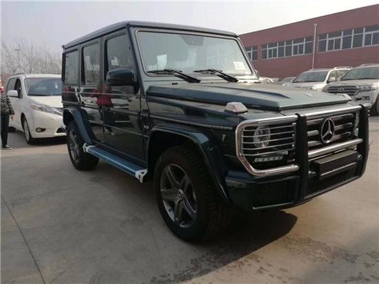 18款进口奔驰G550现车 G级高端SUV降价