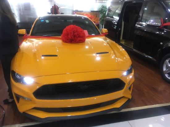 2018款美规福特野马展位现车保税孤品