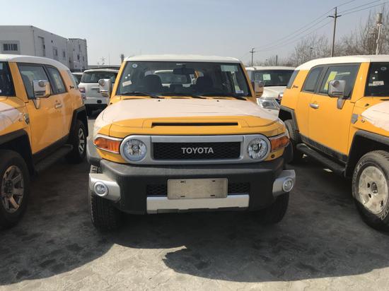 17款丰田FJ酷路泽4.0经典越野最后一台