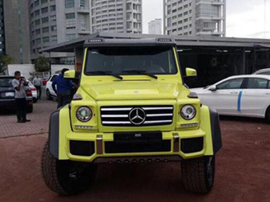 2018款奔驰G500 4x4²现车天津港最低报
