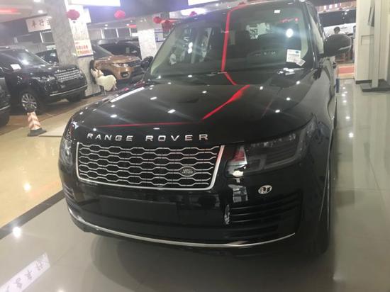 2018款路虎揽胜行政商务车现车价格狂降