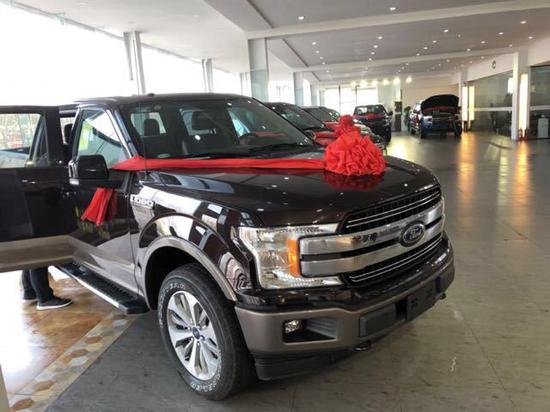 18款福特猛禽F150铂金版顶配皮卡专卖