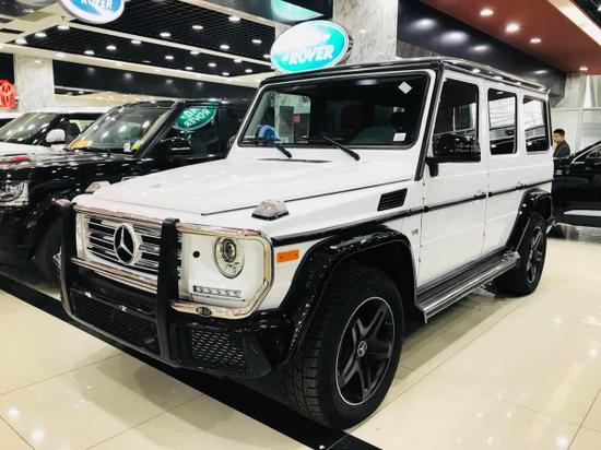 18奔驰G550AMG搭配4.0升双涡轮V8发动机