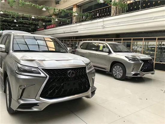 18款雷克萨斯LX570现车到店全国可分期