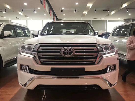 2018款丰田酷路泽4000裸车价 现车优惠