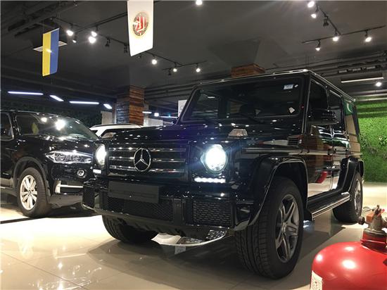 18款原装奔驰G350d是越野路面上的王者