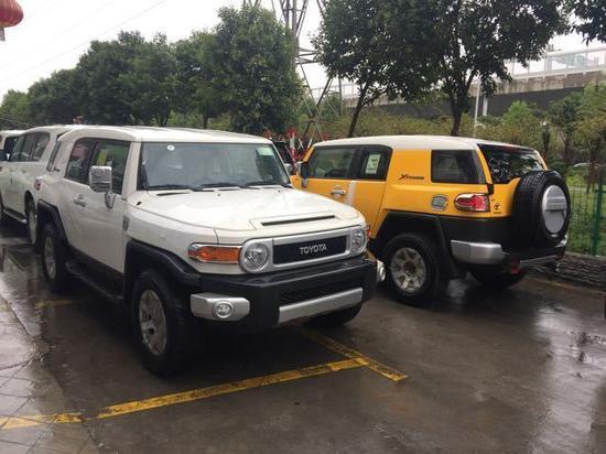 丰田酷路泽FJ报价 两气双差 可爱小黄车