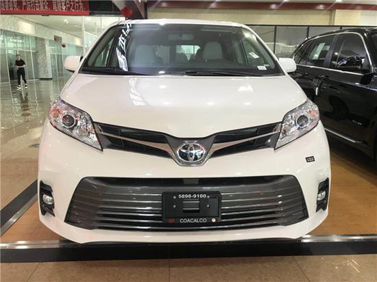 2018款丰田塞纳关税直降价格降巅峰谷底