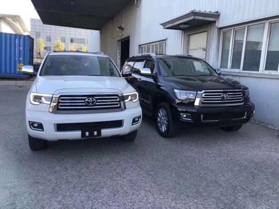 中东版丰田红杉天津港降税现车优惠报价