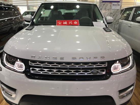 17款路虎揽胜运动版配置解析欢迎咨询