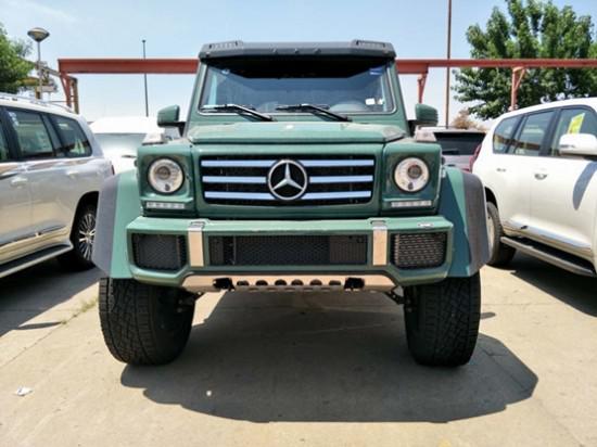 18款奔驰G550 4x4越野人士所追求的梦想
