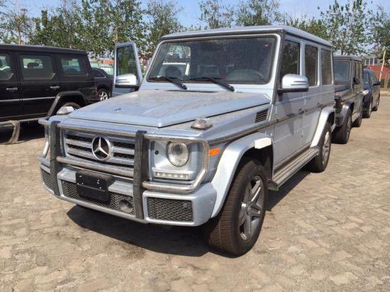 18款奔驰G550超强越野性能 铁骨硬汉
