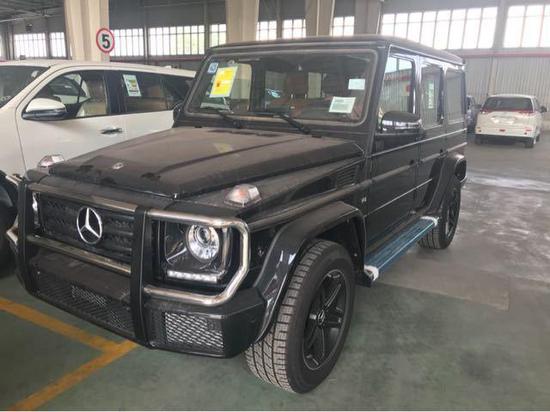18款奔驰G500，陆地霸王霸气飚底价狂甩