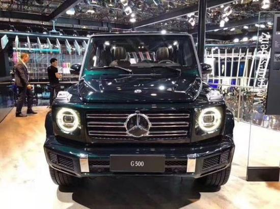 19款奔驰G500 峥嵘外观设计久经岁月洗礼