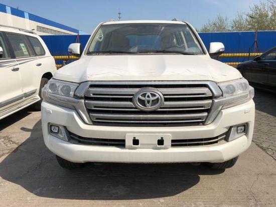 丰田酷路泽4600中东版天津港口市场价格