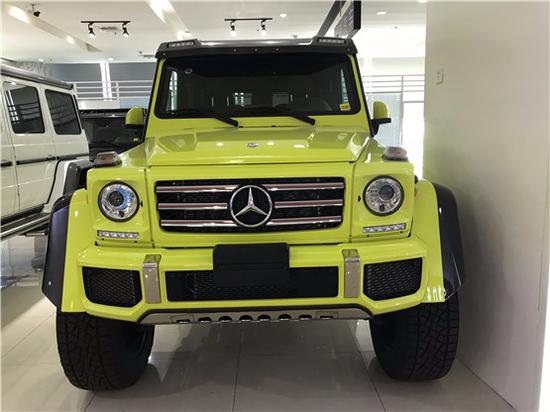 18款奔驰G550全时四驱降惠现车全国上牌