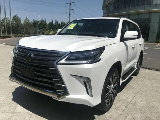 18款加版雷克萨斯lx570降税跌价现货秒