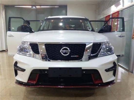 18款尼桑途乐Y62中东版4.0 V6天津清库存