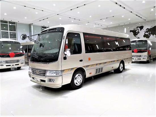 丰田柯斯达客车图片 一汽丰田客车