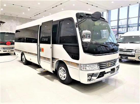 丰田柯斯达客车图片 一汽丰田客车