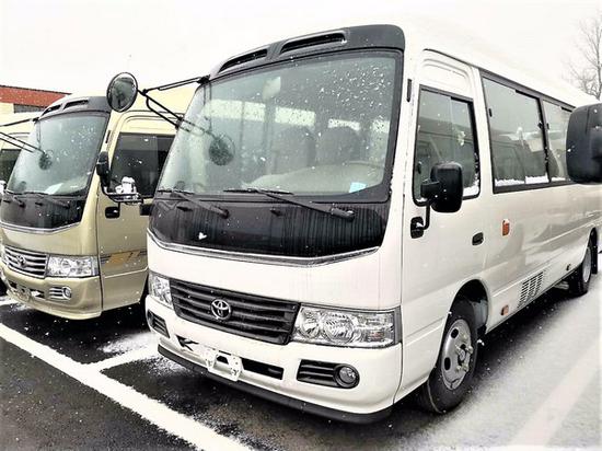 丰田柯斯达客车图片 一汽丰田客车