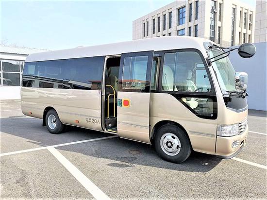 丰田柯斯达客车图片 一汽丰田客车