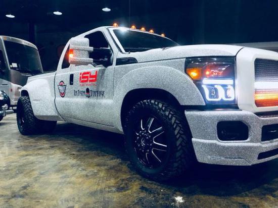 福特F350全新2017超重量级新规格的皮卡