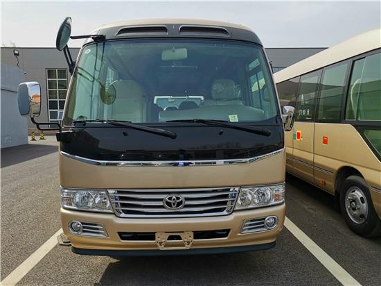 丰田考斯特改装商务中巴车 港口特惠报价