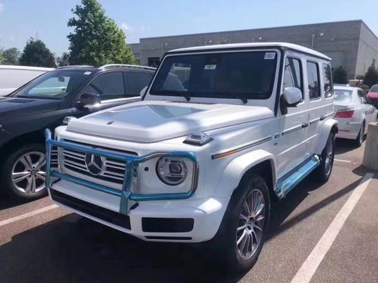 19款美规版奔驰G500大降价经典改款销售
