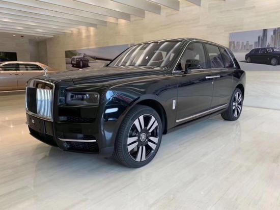 19款劳斯莱斯库里南现车手续齐津港促销